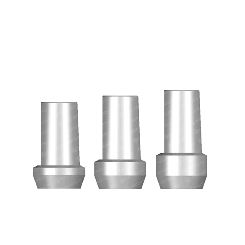 Straight Titanium Abutment Nobel Brånemark® Compatible - External Hex (RP)